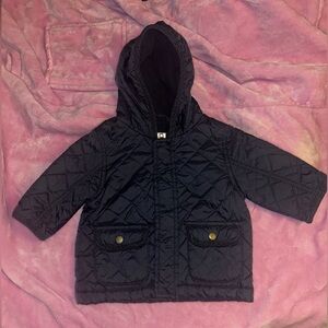 Gymboree Dark Blue Quilted Puffer Jacket